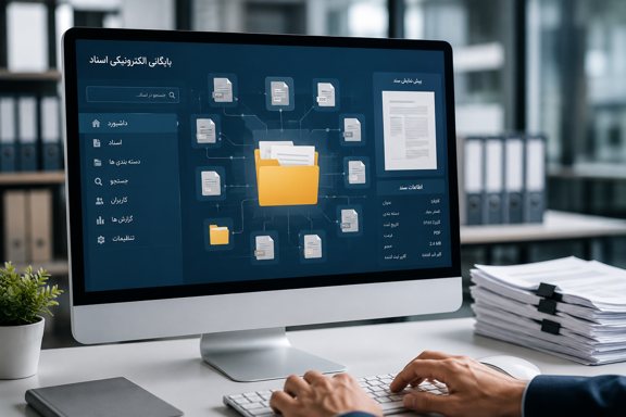 بایگانی الکترونیکی اسناد