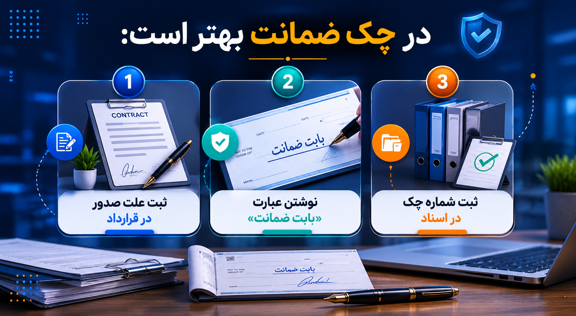 شرایط چک ضمانت