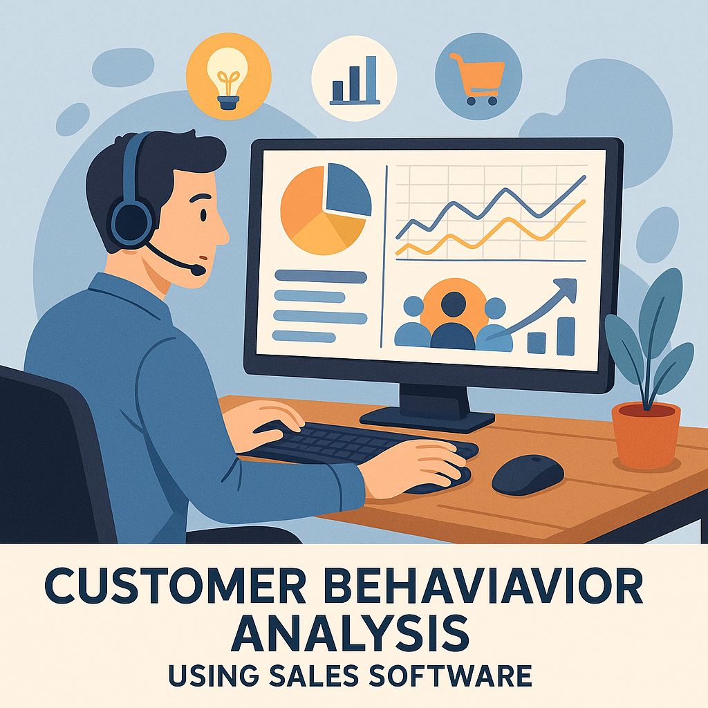 تحلیل رفتار مشتریان با نرم افزار فروش